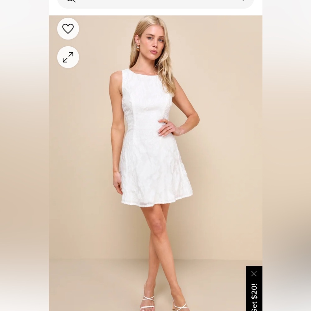 White Lulu’s Dress
